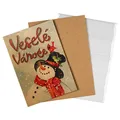 BeBechy Wunschkarte - Recyclingpapier - Weihnachten