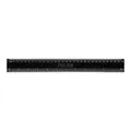 Lineal schwarz, flexibel MILAN 30 cm