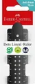Weiteres Produktbild Faber-Castell Dots Lineal 30 cm, Farbmix, extra langlebig [1 Stk]