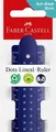 Weiteres Produktbild Faber-Castell Dots Lineal 30 cm, Farbmix, extra langlebig [1 Stk]