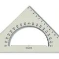 Weiteres Produktbild Dreieckslineal 745640 45/177 mit Winkelmesser