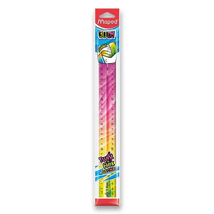 Hauptbild des Produkts Pravítko Twint´n Flex duhové - 30 cm, mix barev