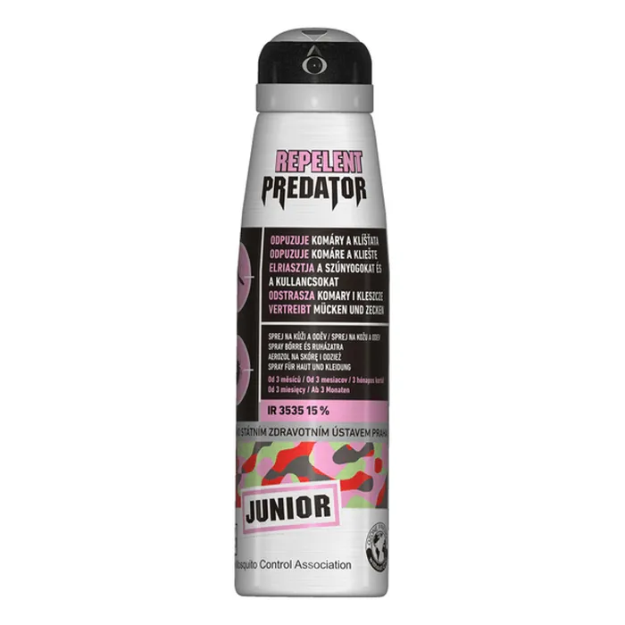 Hauptbild des Produkts Predator Repelent Junior repelentní sprej odpuzuje komáry a klíšťata 150 ml