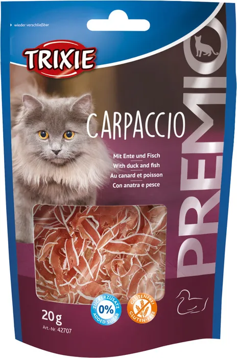 Hauptbild des Produkts Premio CARPACCIO s kachnou a rybou 20 g