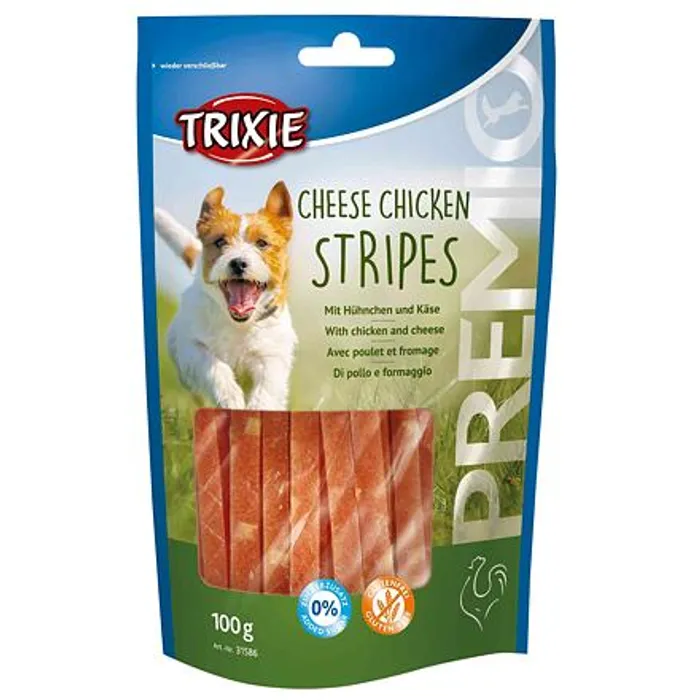 Hauptbild des Produkts Premio CHICKEN CHEESE STRIPES - kuřecí pásky se sýrem 100g