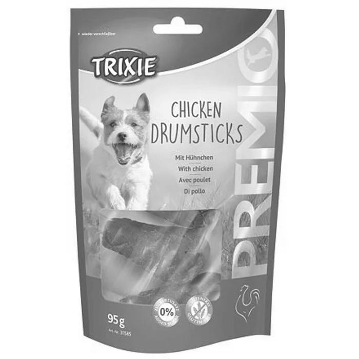 Hauptbild des Produkts Premio CHICKEN DRUMSTICKS Light - kuřecí špalíky na kalciové kosti 95 g