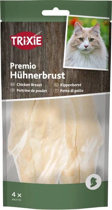 Hauptbild des Produkts PREMIO Chicken Tenders - kuřecí prsa vařená 4 ks / 70g