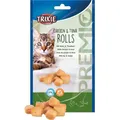 PREMIO Chicken & Tuna Rolls – Brötchen mit Thunfisch und Hühnchen, 50 g