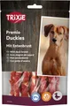 Weiteres Produktbild Premio DUCKIES Knochen mit Kalzium ummantelt mit Entenfleisch 100g