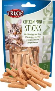 Premio MINI STICKS - Mini-Hähnchensticks mit Reis 50 g