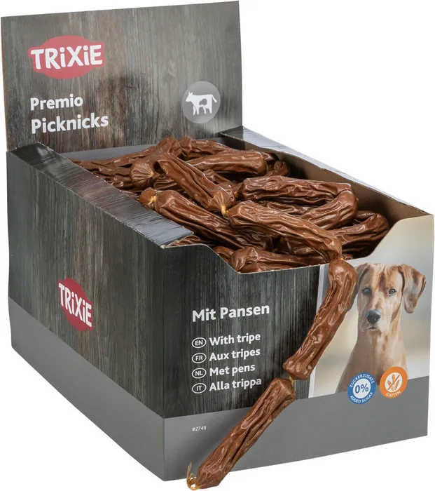 Hauptbild des Produkts Premio PICKNICKS klobásky - s dršťkami 8 g, - TRIXIE