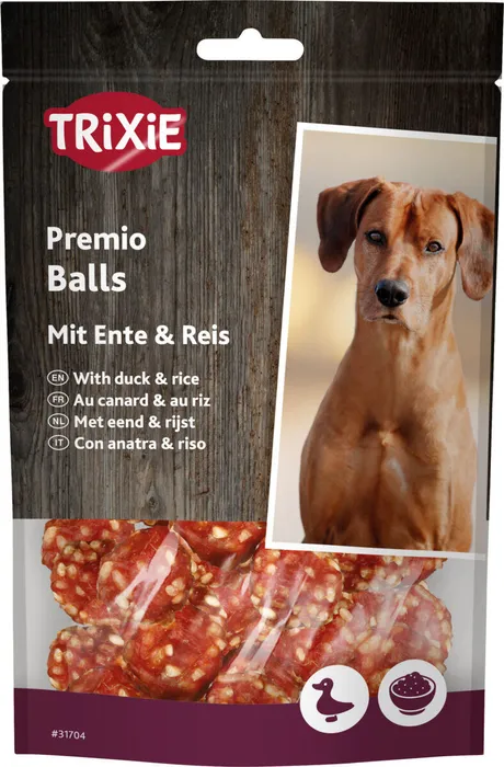 Hauptbild des Produkts Premio RICE DUCK BALLS - kuličky kachna a rýže 80 g
