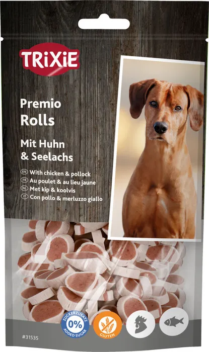 Hauptbild des Produkts Premio ROLLS Ligh rolky kuře treska 75 g