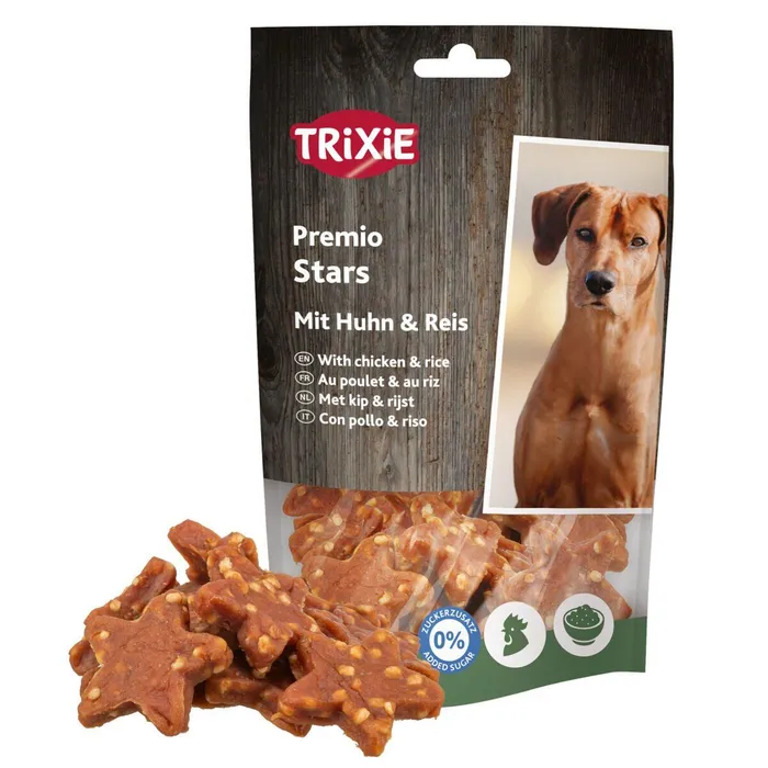 Hauptbild des Produkts PREMIO Stars, hvězdičky s kuřetem a rýží, 100 g