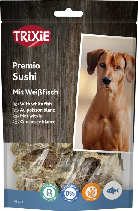 Hauptbild des Produkts Premio SUSHI ROLLS Light - 100% rybí kolečka 100g
