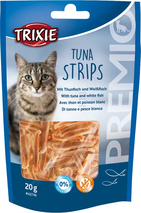 Hauptbild des Produkts PREMIO Tuna Strips - pásky s tuňákem, 20g