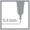Weiteres Produktbild Premium Fineliner STABILO dr!ver - fine - blau