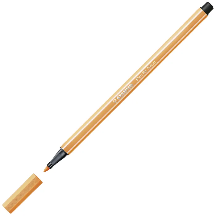 Hauptbild des Produkts Prémiový vláknový fix - STABILO Pen 68 - 1 ks - fluorescenční oranžová