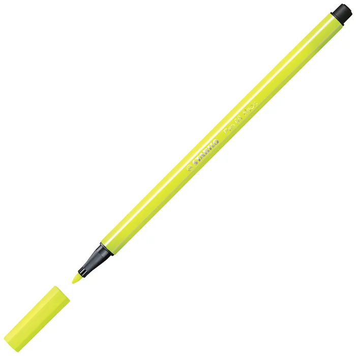 Hauptbild des Produkts Prémiový vláknový fix - STABILO Pen 68 - 1 ks - fluorescenční žlutá