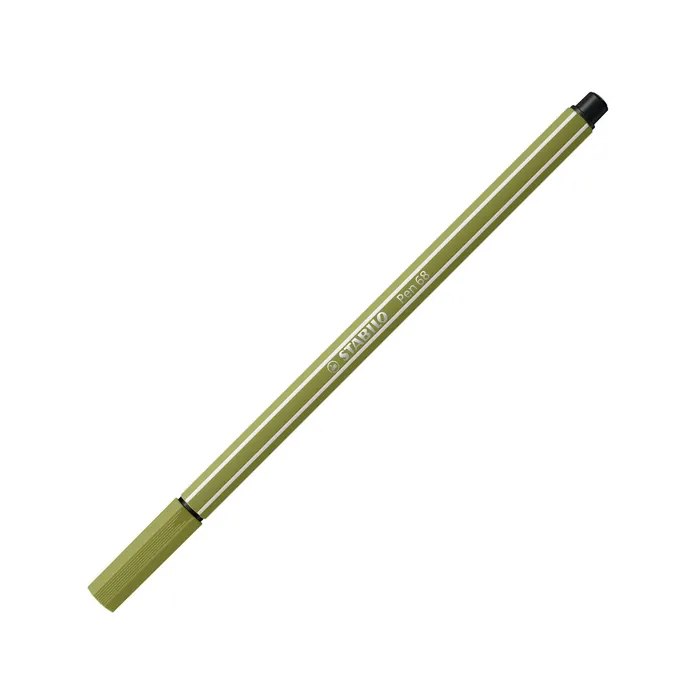 Hauptbild des Produkts Prémiový vláknový fix - STABILO Pen 68 - 1 ks - matná zelená