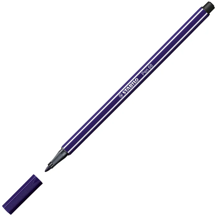 Hauptbild des Produkts Prémiový vláknový fix - STABILO Pen 68 - 1 ks - pruská modř