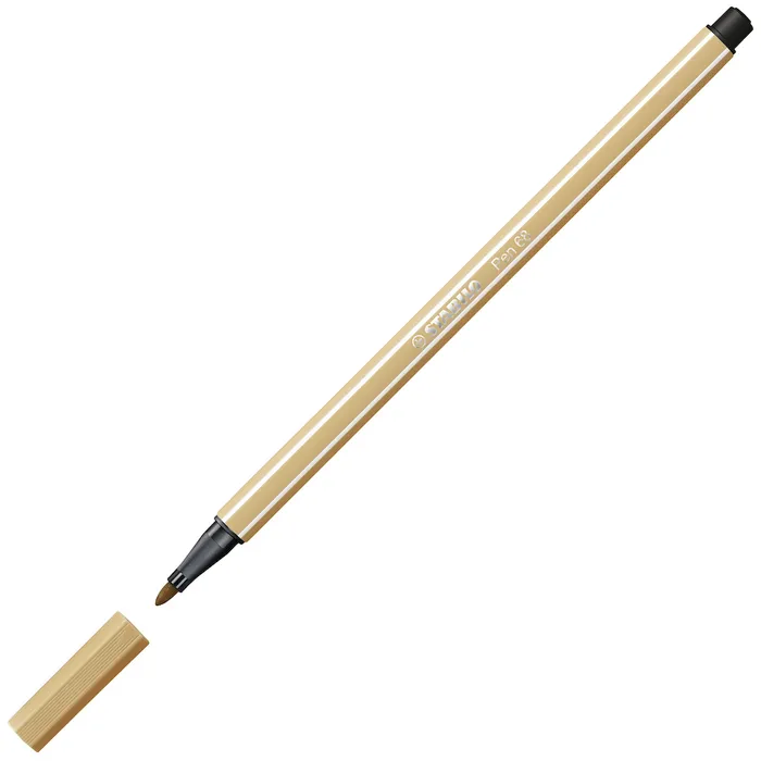 Hauptbild des Produkts Prémiový vláknový fix - STABILO Pen 68 - 1 ks - světlý okr
