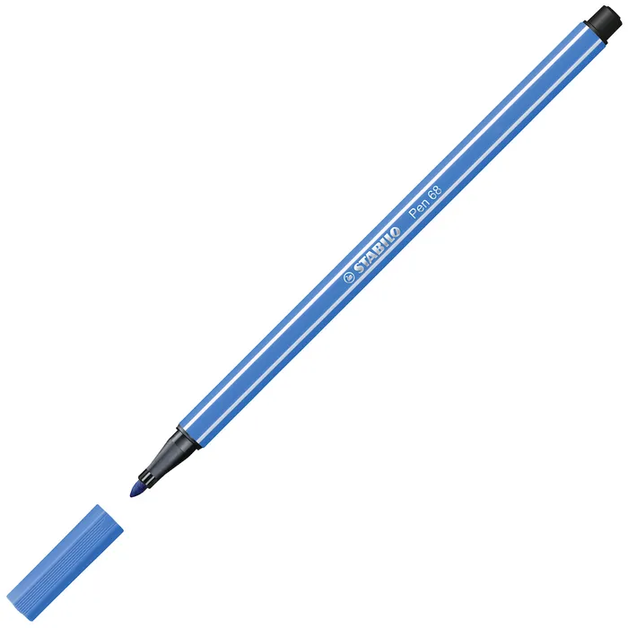 Hauptbild des Produkts Prémiový vláknový fix - STABILO Pen 68 - 1 ks - tmavě modrá