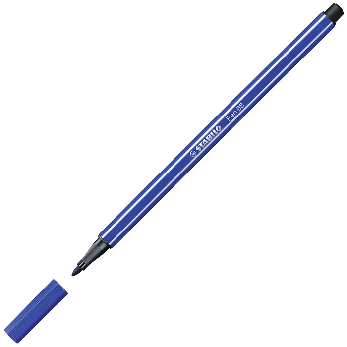 Hauptbild des Produkts Prémiový vláknový fix - STABILO Pen 68 - 1 ks - ultramarínová