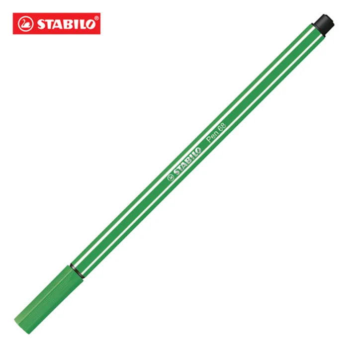 Hauptbild des Produkts Prémiový vláknový fix - STABILO Pen 68 - 1 ks - zelená