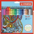Premium-Fasermarker - STABILO Pen 68 - 24-teiliges Set
