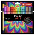 Premium-Fasermarker – STABILO Pen 68 – ARTY – 24-teiliges Set