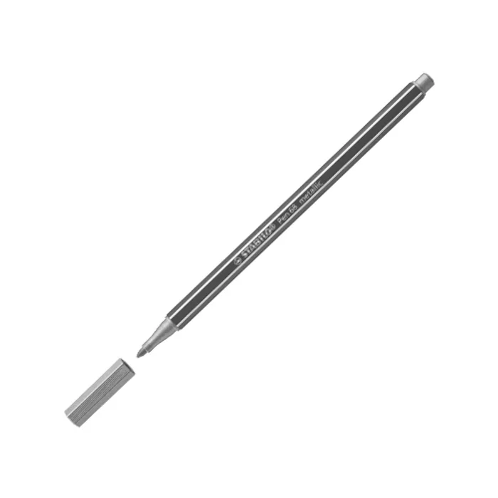 Hauptbild des Produkts Prémiový vláknový metalický fix - STABILO Pen 68 metallic - 1 ks - metalická růžová