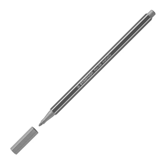 Hauptbild des Produkts Prémiový vláknový metalický fix - STABILO Pen 68 metallic - 1 ks - metalická světle zelená