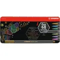 Premium-Faser-Metallic-Marker – STABILO Pen 68 metallic – 8er-Set in der Dose