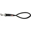 PREMIUM Kurzleine flach schwarz M-XL 30 cm/25 mm