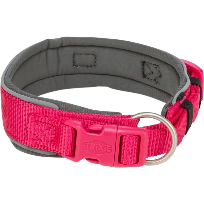 Hauptbild des Produkts PREMIUM obojek extra široký, fuchsia/grafit L: 46-55 cm/50 mm