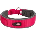 Weiteres Produktbild Halsband PREMIUM extra breit, Fuchsia/Graphit L-XL: 53-62 cm/50 mm