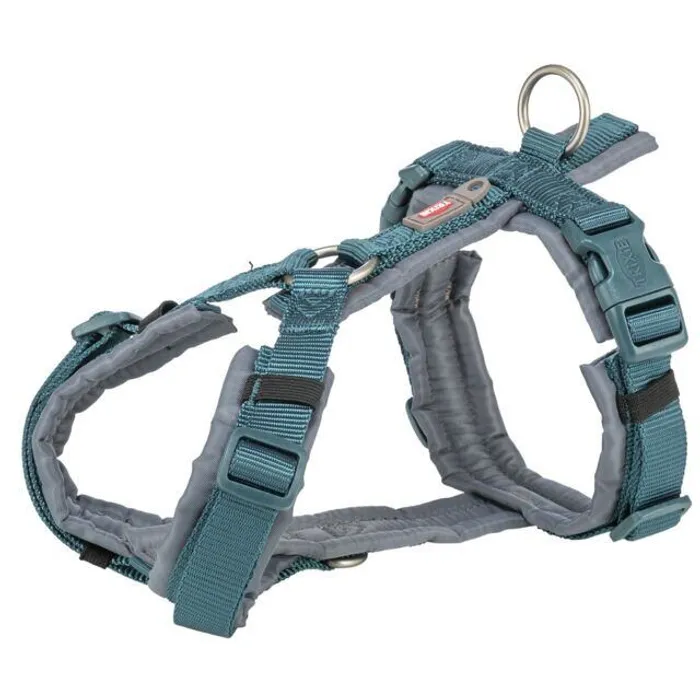 Hauptbild des Produkts Premium trekingový postroj, petrolejová/grafitS: 36-44 cm/15 mm
