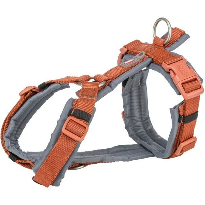 Hauptbild des Produkts Premium trekingový postroj, rezavá/grafitS-M: 44-53/20 mm