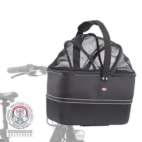 Fahrradträger mit Netzdach, am Lenker montiert 41x47x29 cm (max. 6 kg)