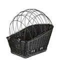 Weidentransportkorb für Fahrradheckträger-schwarz 35x49x55 cm (max. 8 kg)