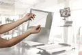 Präsentationsrahmen „DURAFRAME® NOTE“, silber, A4, selbstklebend, für Notizen, DURABLE