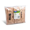 Weiteres Produktbild Besteckset (Holz FSC 100%) Gabel-Löffel+Serviette [50 Sets]