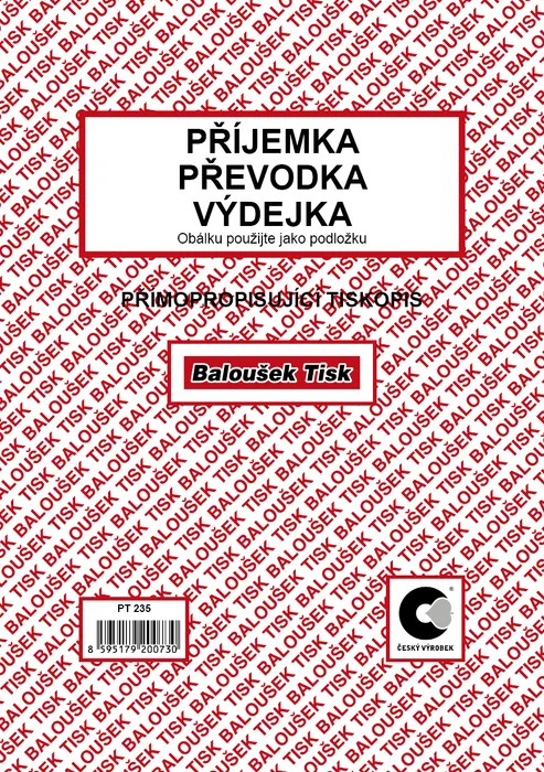 Hauptbild des Produkts Příjemka - převodka - výdejka A5 PT235