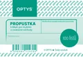 Propustka A7, 100 listů 1147