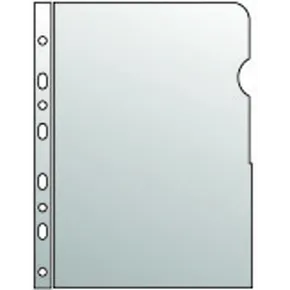 Broschürenumschlag A4 L/U 150mc transparent - 2-006 [1 Stk]
