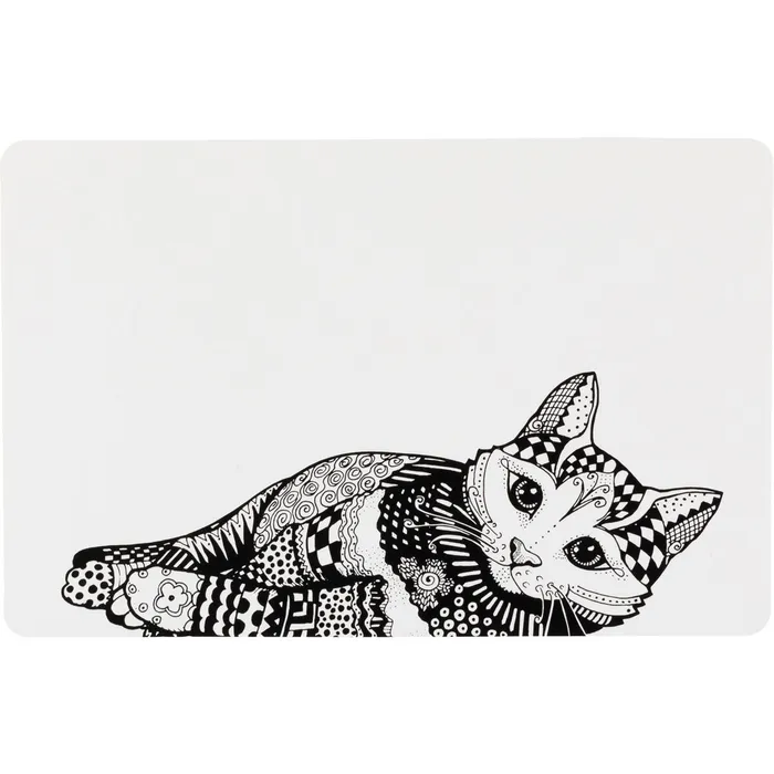 Hauptbild des Produkts Prostírání Place Mat kočka 44 x 28 cm bílo/černé