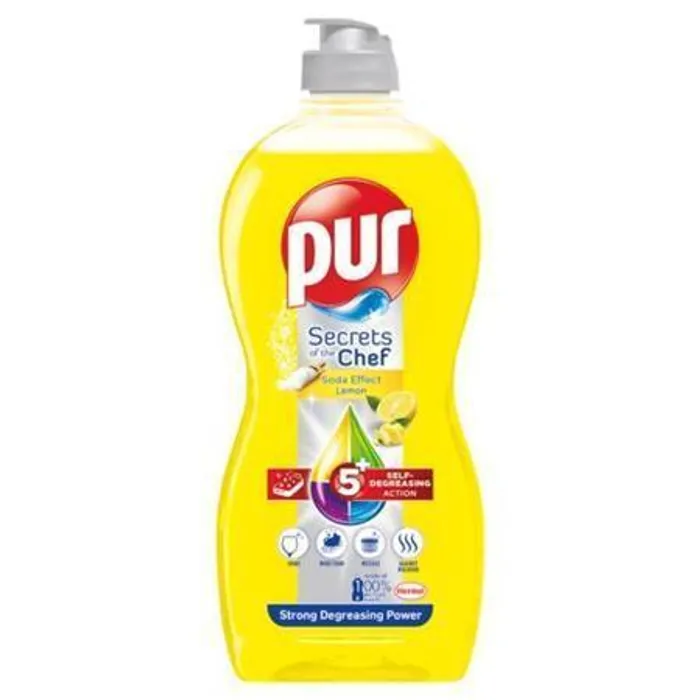 Hauptbild des Produkts Prostředek na mytí nádobí, 450 ml, PUR EXTRA, citrón