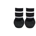 Weiteres Produktbild Rutschfeste Socken schwarz, 2 Stück für Hunde Baumwolle/Lycra S-M: z.B. Sheltie