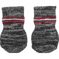 Weiteres Produktbild Rutschfeste graue Socken, 2 Stück für Hunde L: z.B. Labrador Retriever